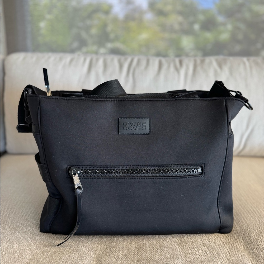 Dagne Dover Black Baby Bag